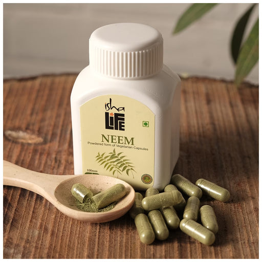 Neem & Turmeric Veg Caps Comb Pack, 100 pcs each (Exp. Date 02/2027)