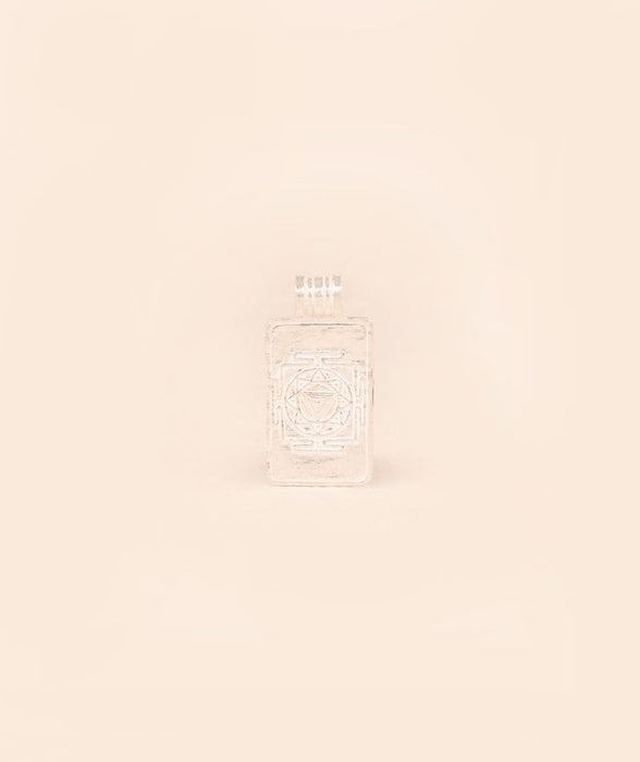 Linga Bhairavi Silver Pendant - Medium