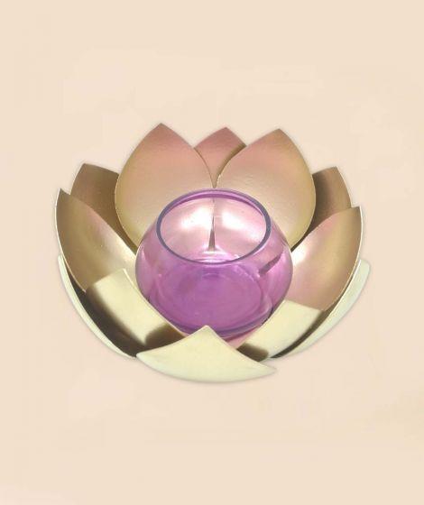 Lotus Light Holder Purple