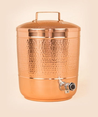 Copper Water Storage Pot (8 Litres)