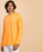 Organic Cotton Long Sleeve Unisex T-Shirt, Orange