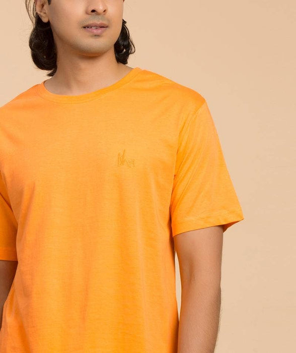 Organic Cotton Short Sleeve Unisex T-Shirt, Orange