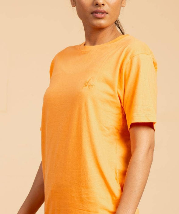 Organic Cotton Short Sleeve Unisex T-Shirt, Orange