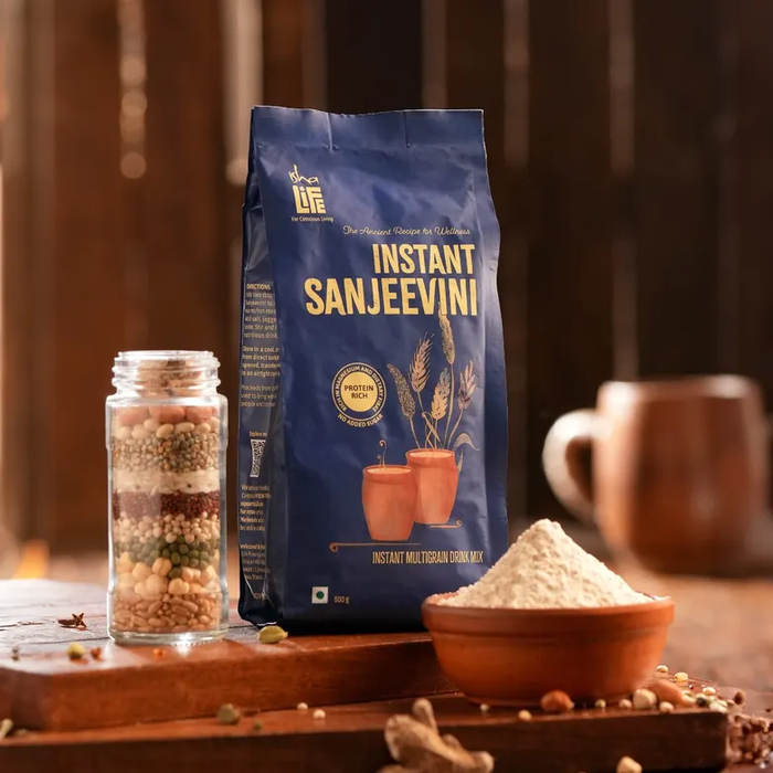 Instant Sanjeevini Multigrain Health Drink Mix (Exp 04/08/2027)