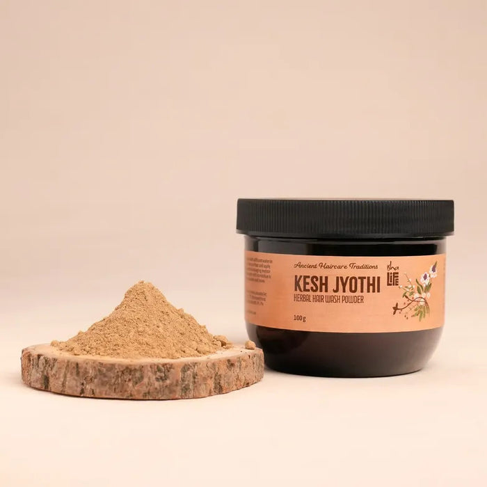 Kesh Jyoti Herbal Hair Wash Powder, 100 gm (Exp. Dec 2027)