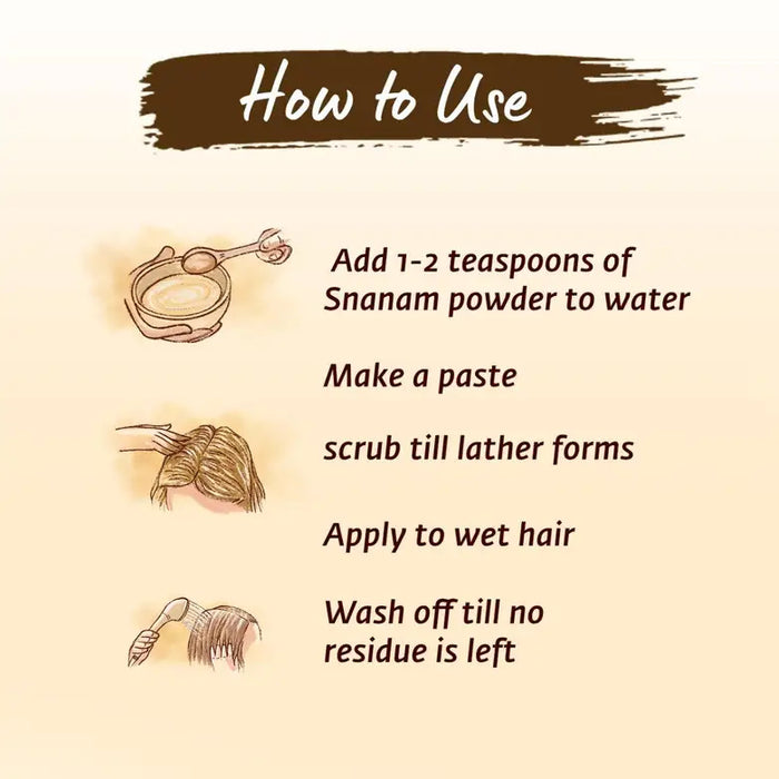 Kesh Jyoti Herbal Hair Wash Powder, 100 gm (Exp. Dec 2027)