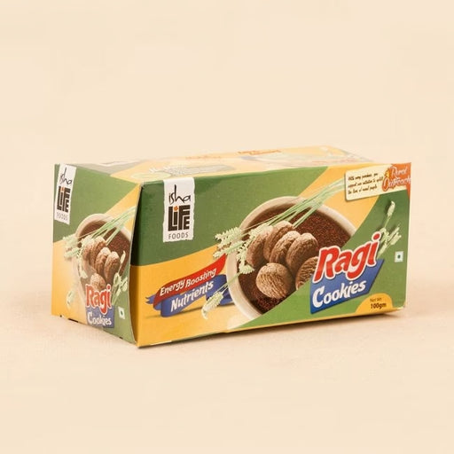 Ragi Cookies (Finger Millet) 100 gm  (BB Sep-23)