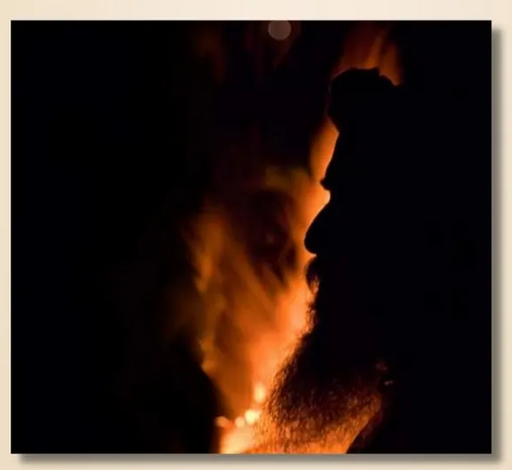 The Presence of Stillness – Sadhguru Silhouette