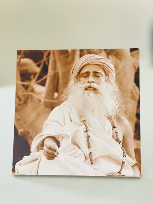 Sadhguru Photo - 6x6 (With Frame)