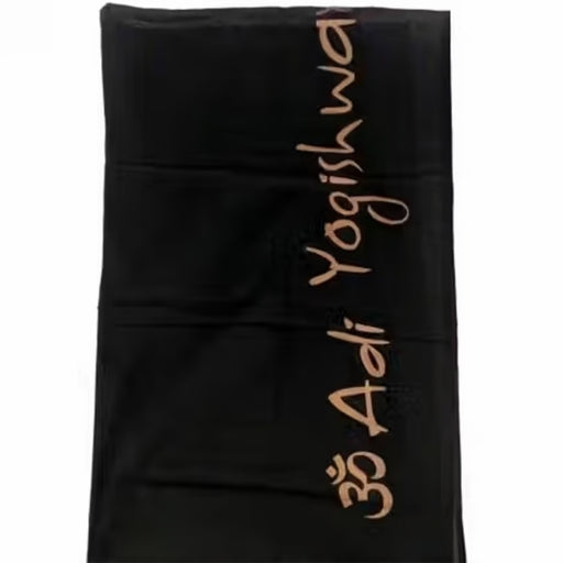 Adiyogi Angavastram. Black cotton Adiyogi shawl