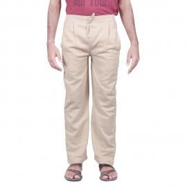 URRU Mens Linen Cotton Pants Lightweight Drawstring India