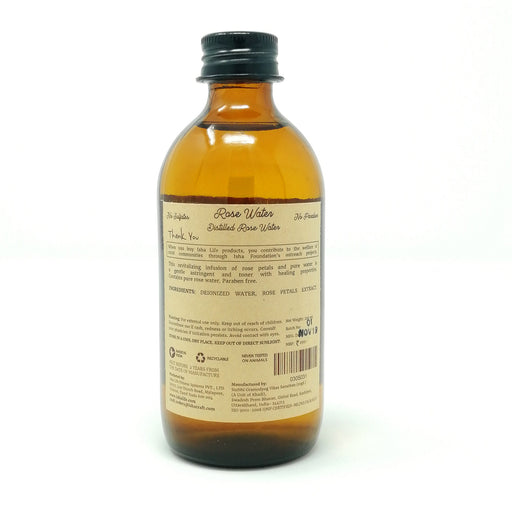 Rose Water Toner (Paraben & SLES Free), 220 ml (BB Jan22)