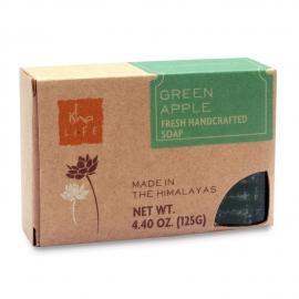 Green Apple Handmade Soap, 125 gm - Isha Life AU