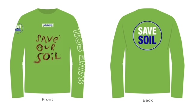 Unisex Save Soil T-shirt - Long Sleeve (NZ Only)