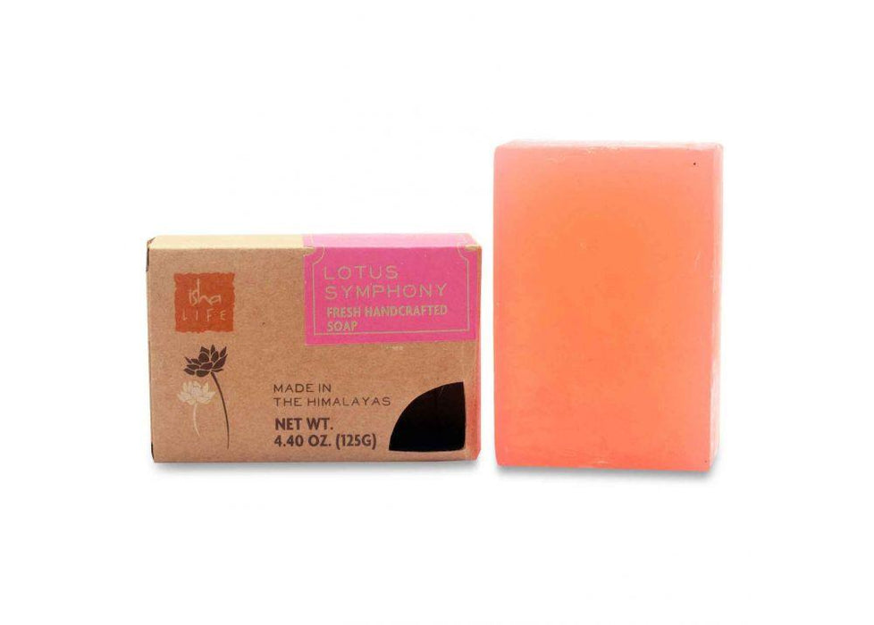 Lotus Symphony HandMade Soap, 125 gm - Isha Life AU